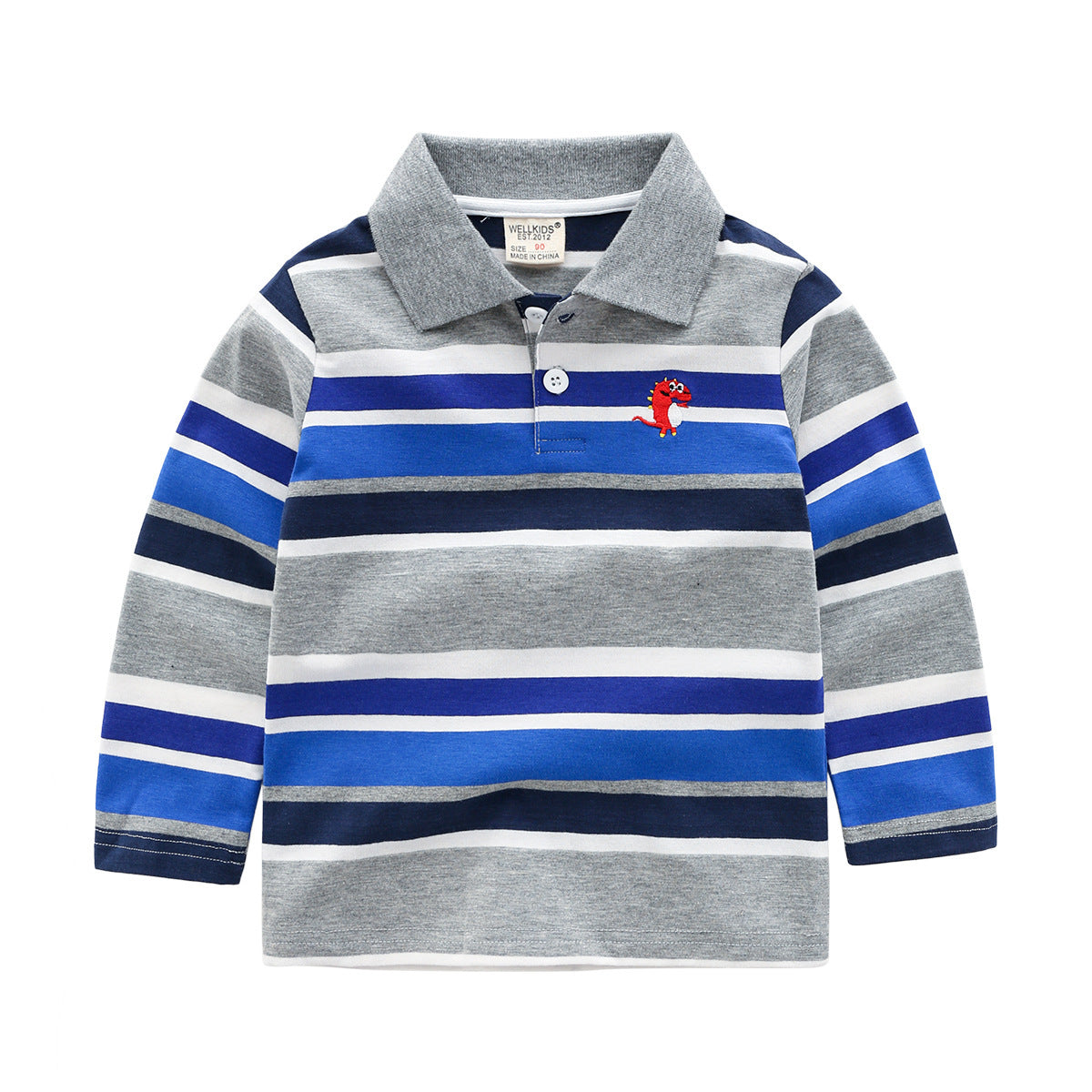 Boys' Striped Long Sleeve T-shirt