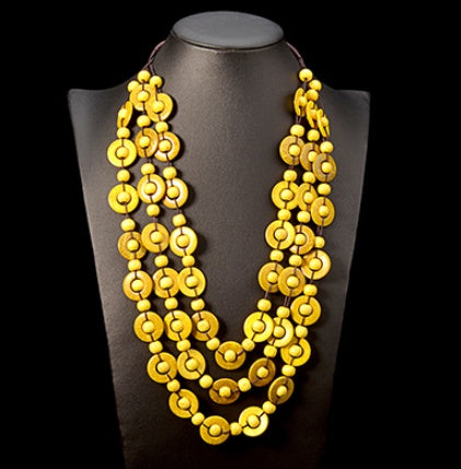 Ethnic style multilayer necklace