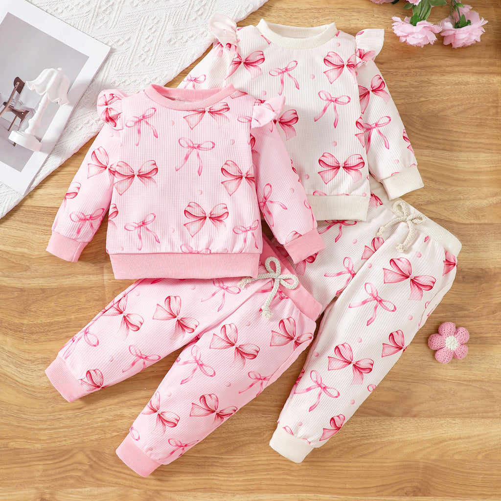 Baby Girls' Butterfly Print 2 PC Outfit