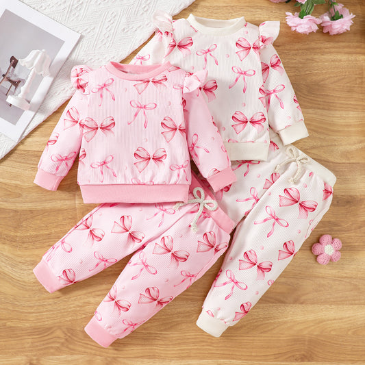 Baby Girls' Butterfly Print 2 PC Outfit