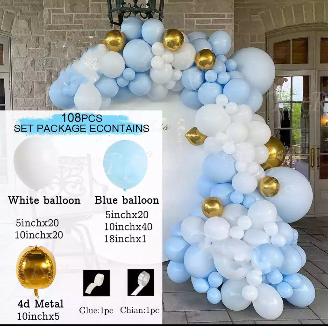 Retro Colored Irregular Balloon Arch Garland Kits, Multiple Kits Available