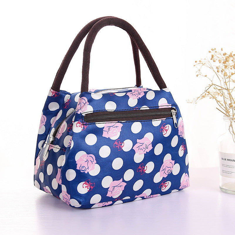 Printed Portable Makeup Storage Bag