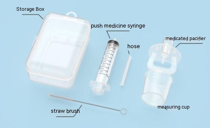 Syringe Feed Medication Utensil