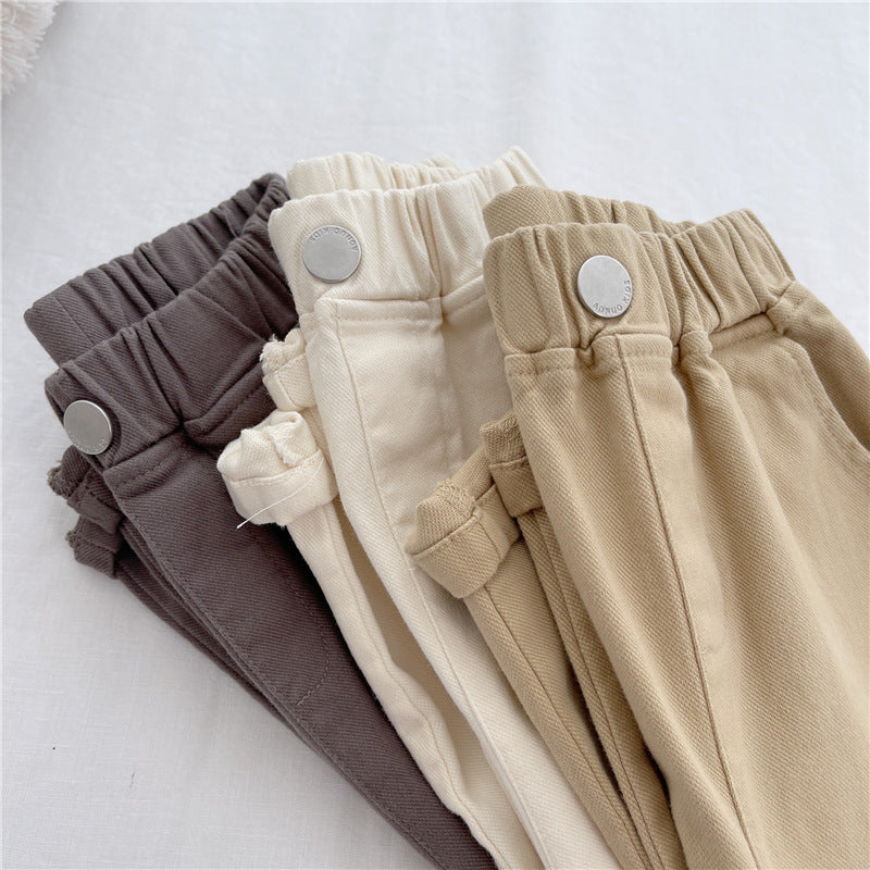 Girls' Harem Loose Casual Pants