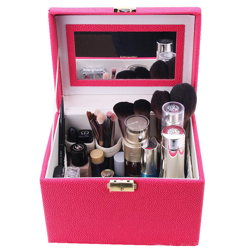 Waterproof Portable Cosmetics Storage Box, Gift For Mom