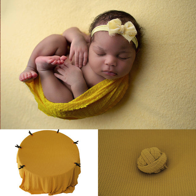 Newborn Photography Props Waffle Fabric Backdrops