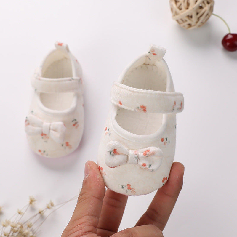 Cotton Toddler Shoes Soft Sole Newborn Baby Shoes 0-12 Months Female Baby Shoes