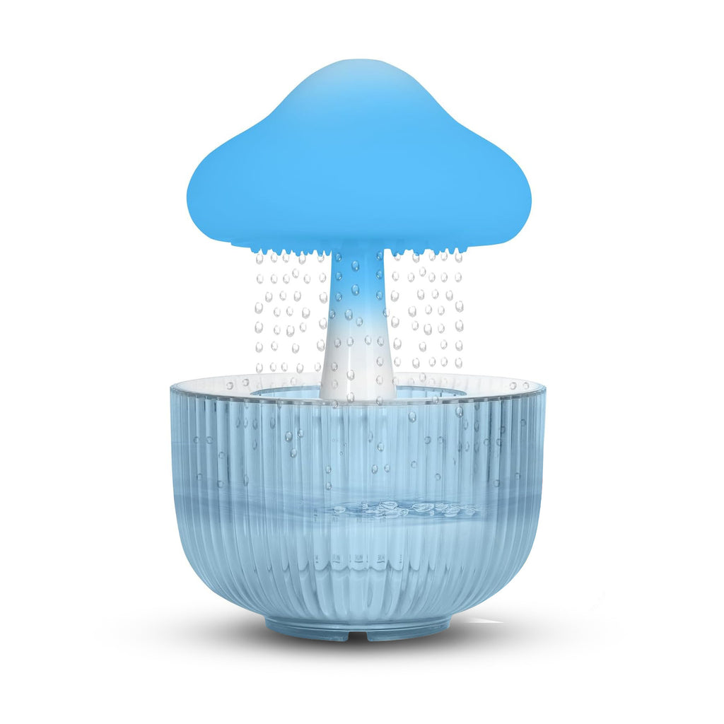 Jellyfish Raindrop Humidifier Seven-color Ambience Light Cloud Rain Aroma Diffuser