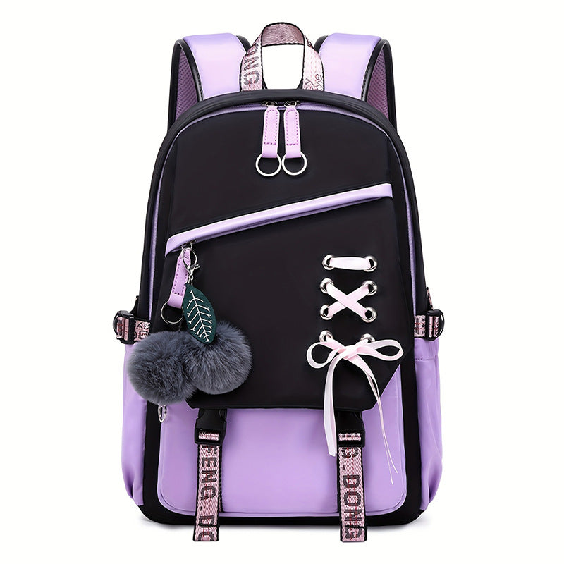 New Bow Girls' Backpack