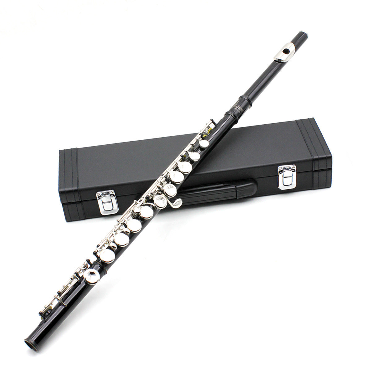 Flute 16 Holes Flute C Key White Copper Tube Body Leather Box Suitable For Beginners