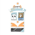 Children's Cartoon Animal Hooded Beach Towel