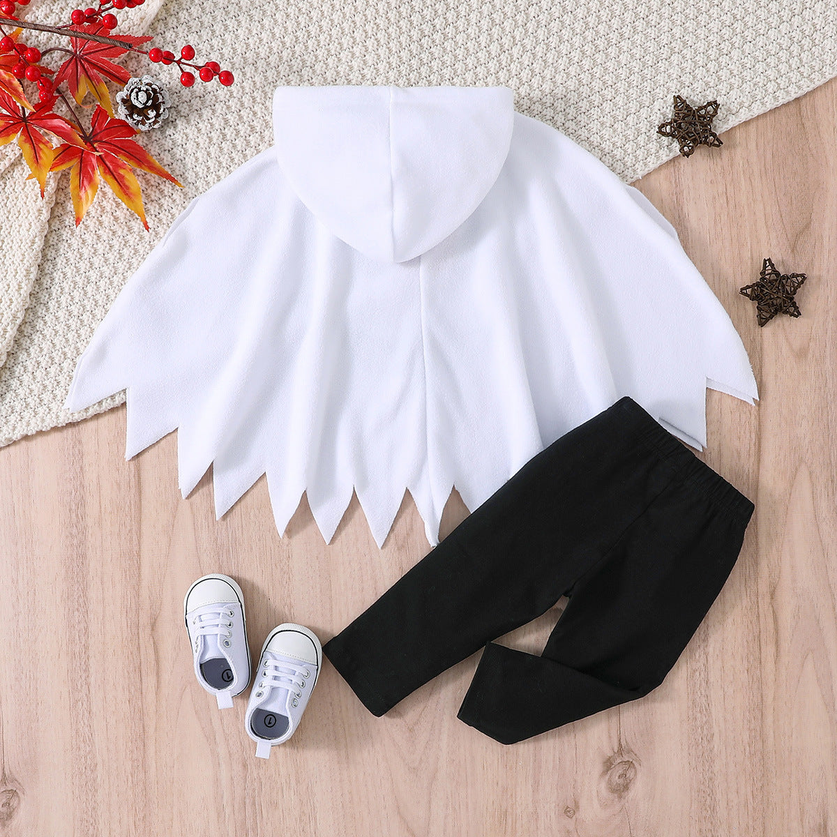 Children's Halloween Day Suit European And American Fashion Jumpsuit Cloak Play Costume