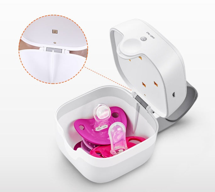 Dump Kit Pacifiers Baby Pacifier Disinfection Box Pacifier Storage Case – Kiddalley