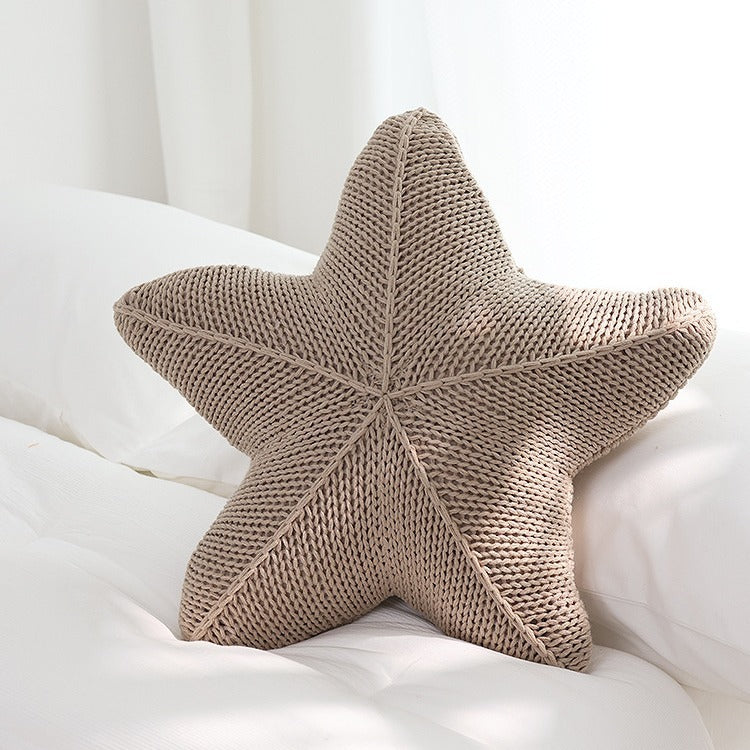 New Starfish Hand-knitted Special-shaped Pillow