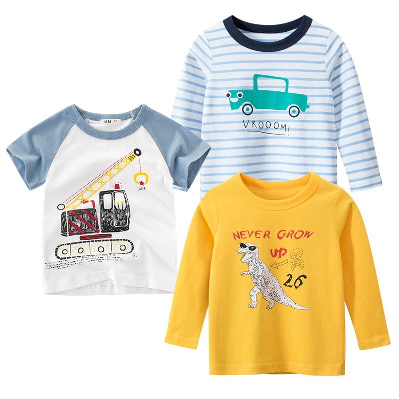 Boys' Long Sleeve T-shirt 3 pack