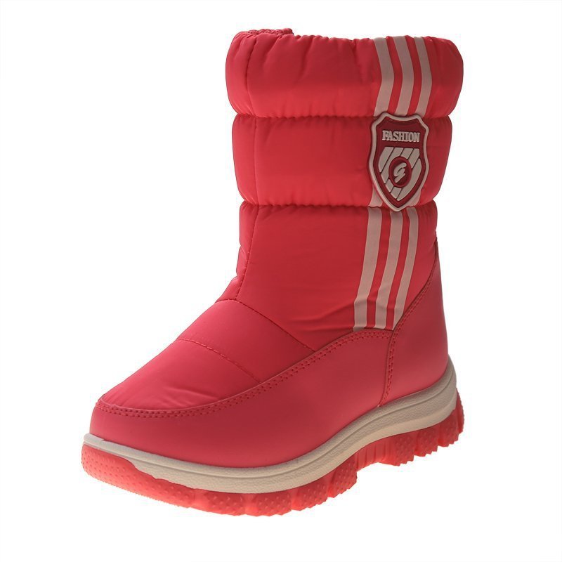 Children's Plus Fleece Warm Cotton Boots