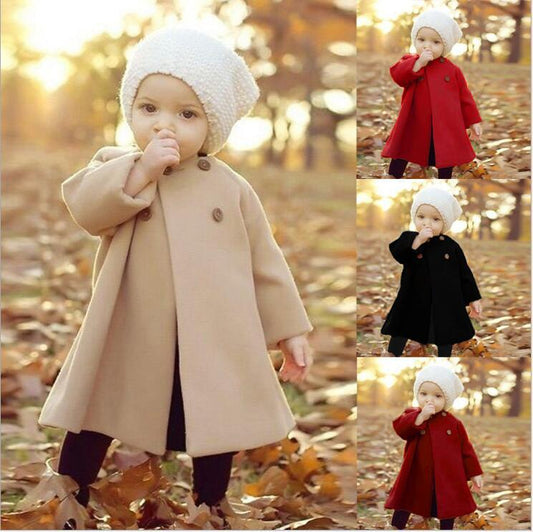 Children's Trench Coat, Girls' Fall Coat