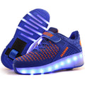 Boys'/Girls' Rechargeable Heelys Single Roller Skate Shoes