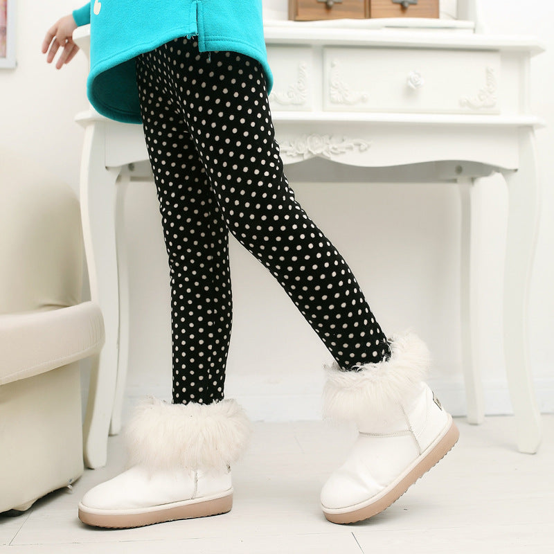 Girls' Winter Warm Leggings