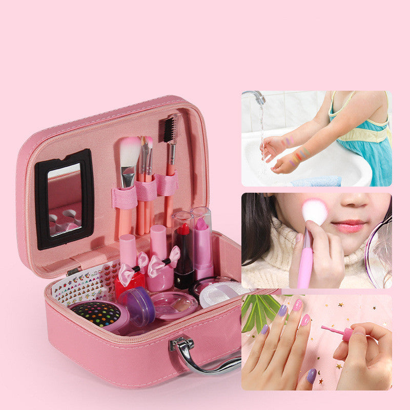 Children's Cosmetics Toy Set, Girls Make-up Kit