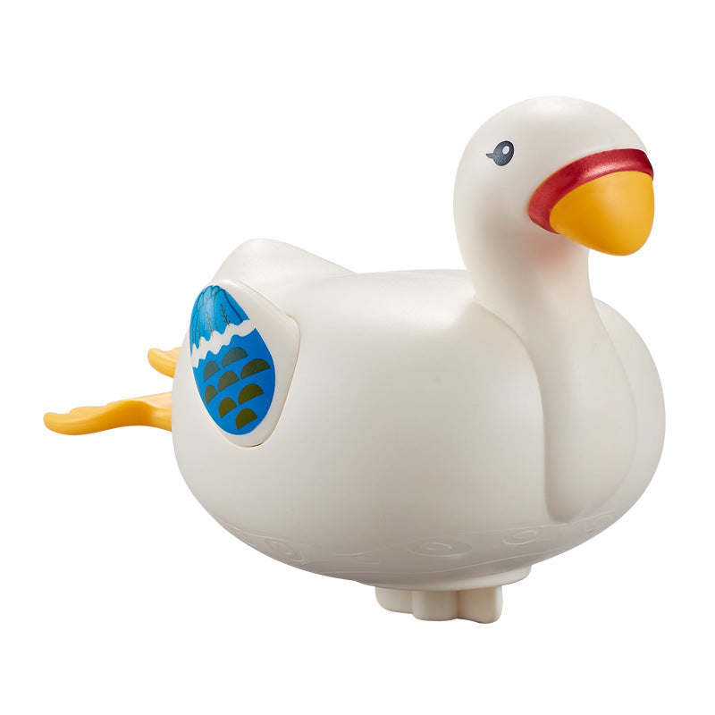 Goose Dolphin Swimming Wind-up Clockwork Infant Water Toys