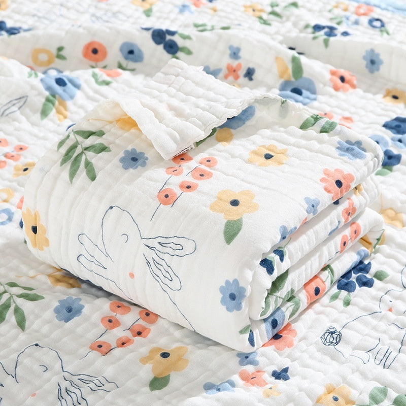 Baby/Toddler Printed Pure Cotton Gauze Blanket