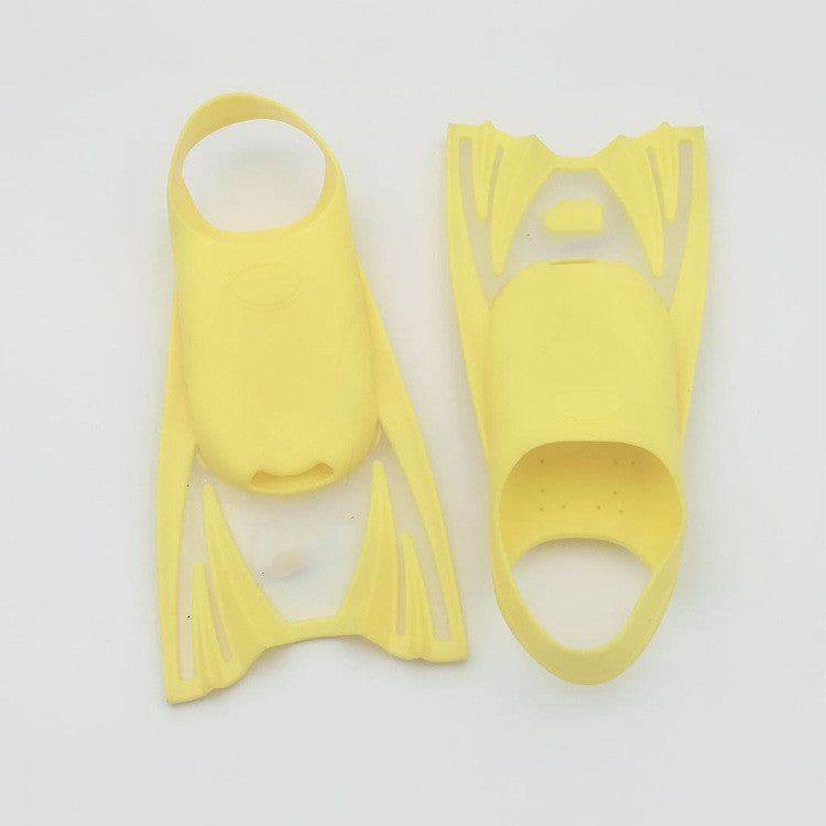 Children's Snorkeling Silicone Fins Swimming Training Diving Equipment