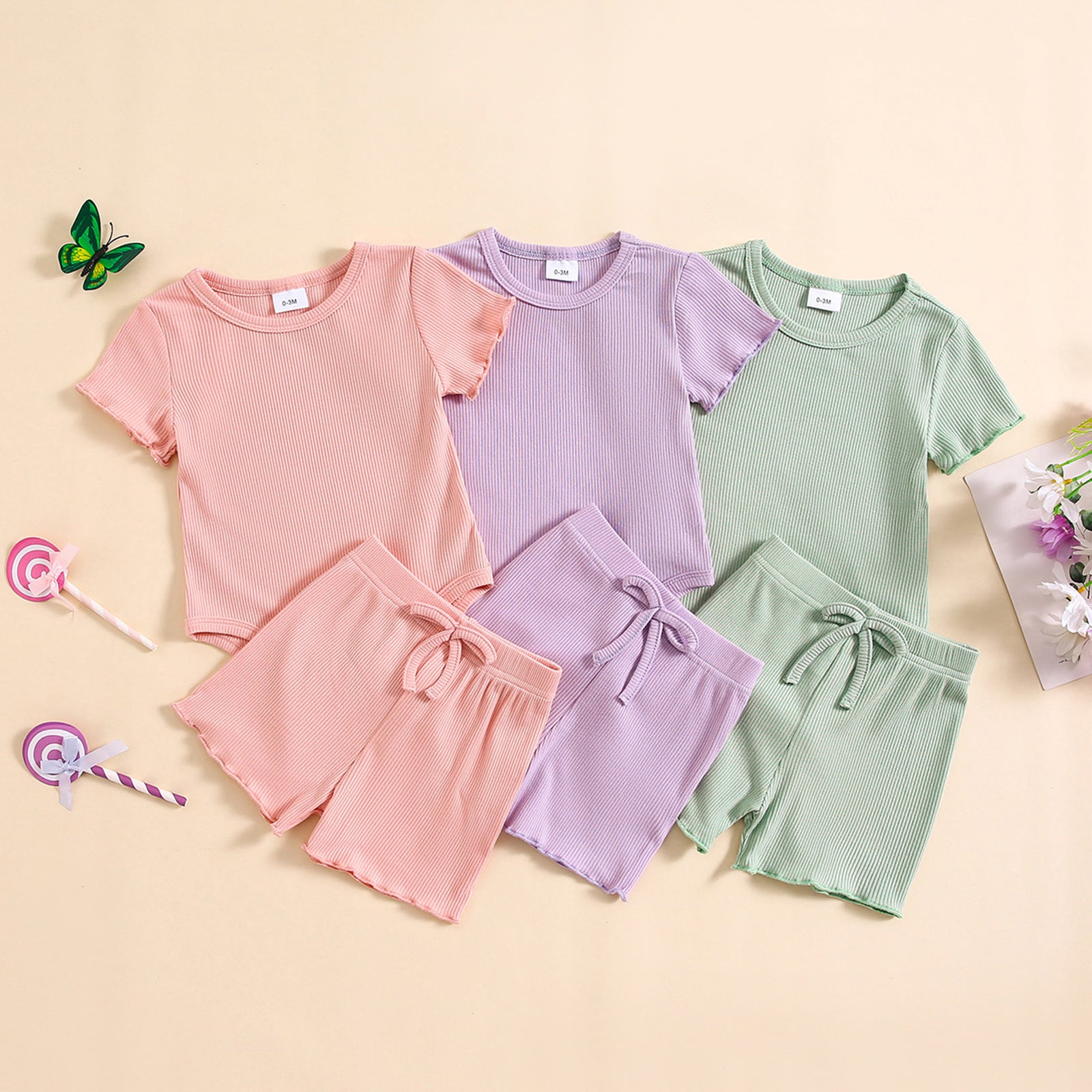 Fashion Baby Cotton 2pc Set
