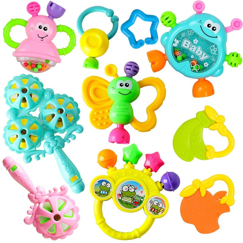 Baby Toys 10 Piece Rattle Set