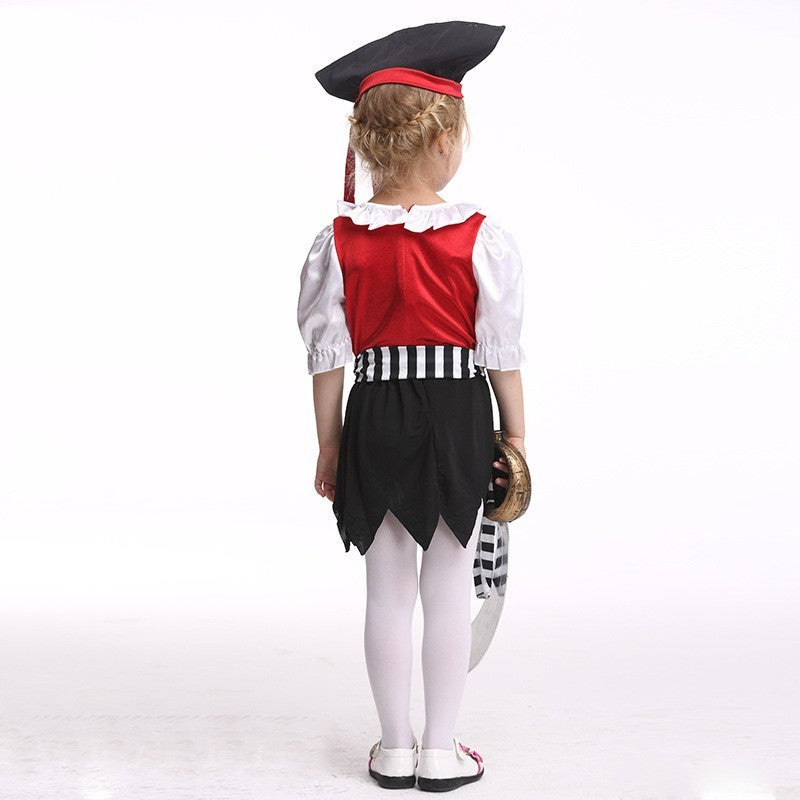 Halloween Girls' Pirate Costume
