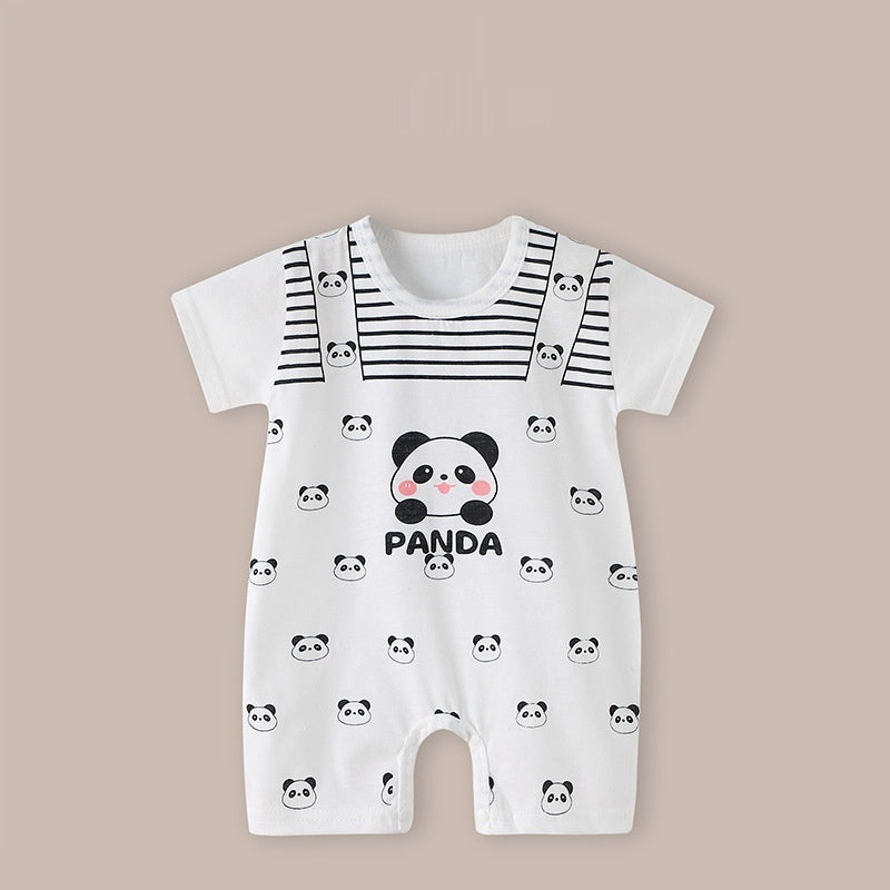 Baby Thin Short Sleeve Newborn Baby Child Jumpsuits Rompers