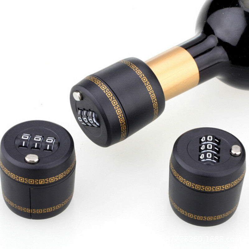 Wine Bottle Lock, Gift For Dad