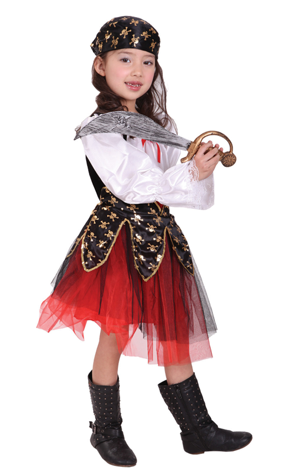Girls' Halloween Pirate Costume