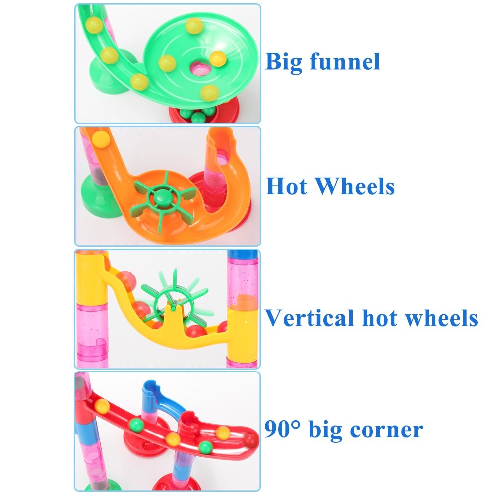 Ball Track Slide Marble Toy Set