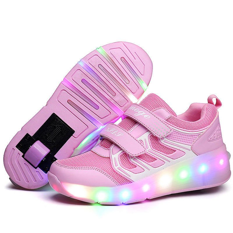 Girls' Single Roller Skate Shoes