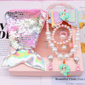 Children's Fishtail Necklace Bracelet Jewelry Sets