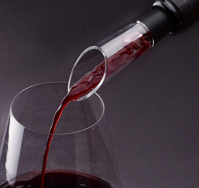 Five-in-one Red Wine Set, Base Electric Bottle Opener, Gift For Dad