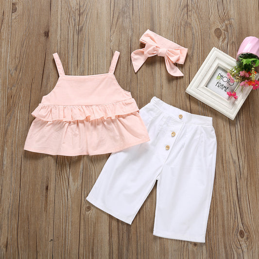 Girls' 3-PC Set, Spring, Summer, Birthday Gift