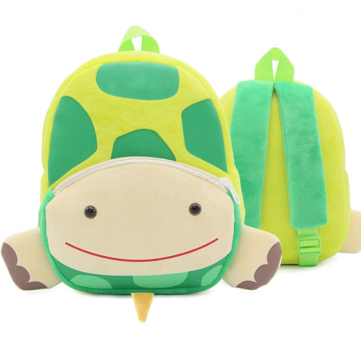 Plush Backpacks Kindergarten Cartoon School Bags Children Animal Toy Bag