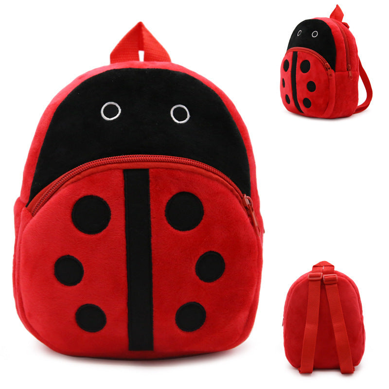 Animal Plush Toy School Bag Backpack