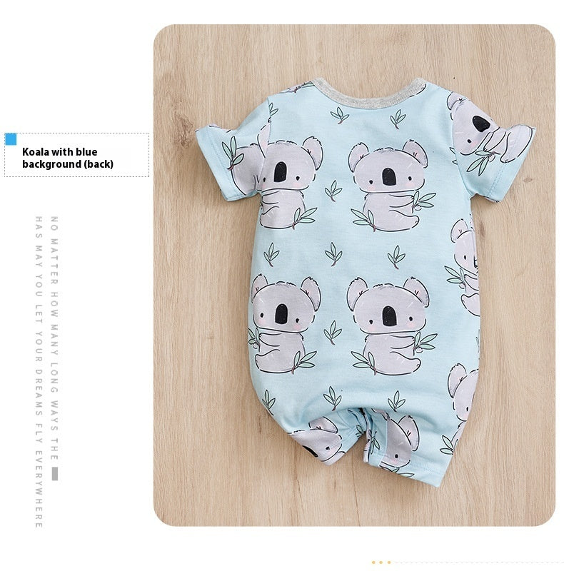 New Baby Romper Full Printed Koala Baby