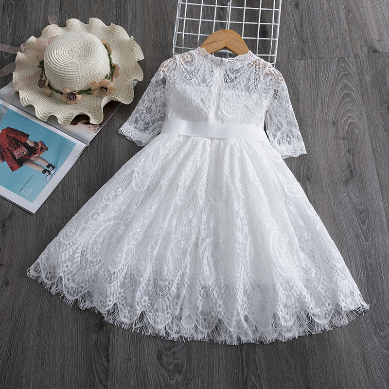 Girls' Lace Princess Dress