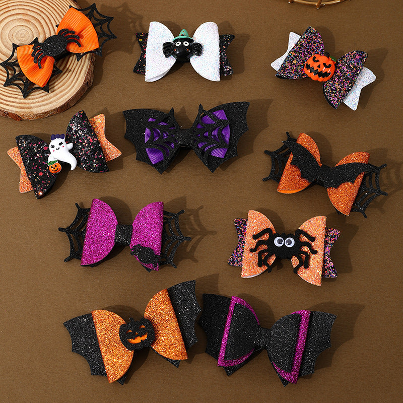 Halloween Barrettes Ghost Festival Party Festival Accessories