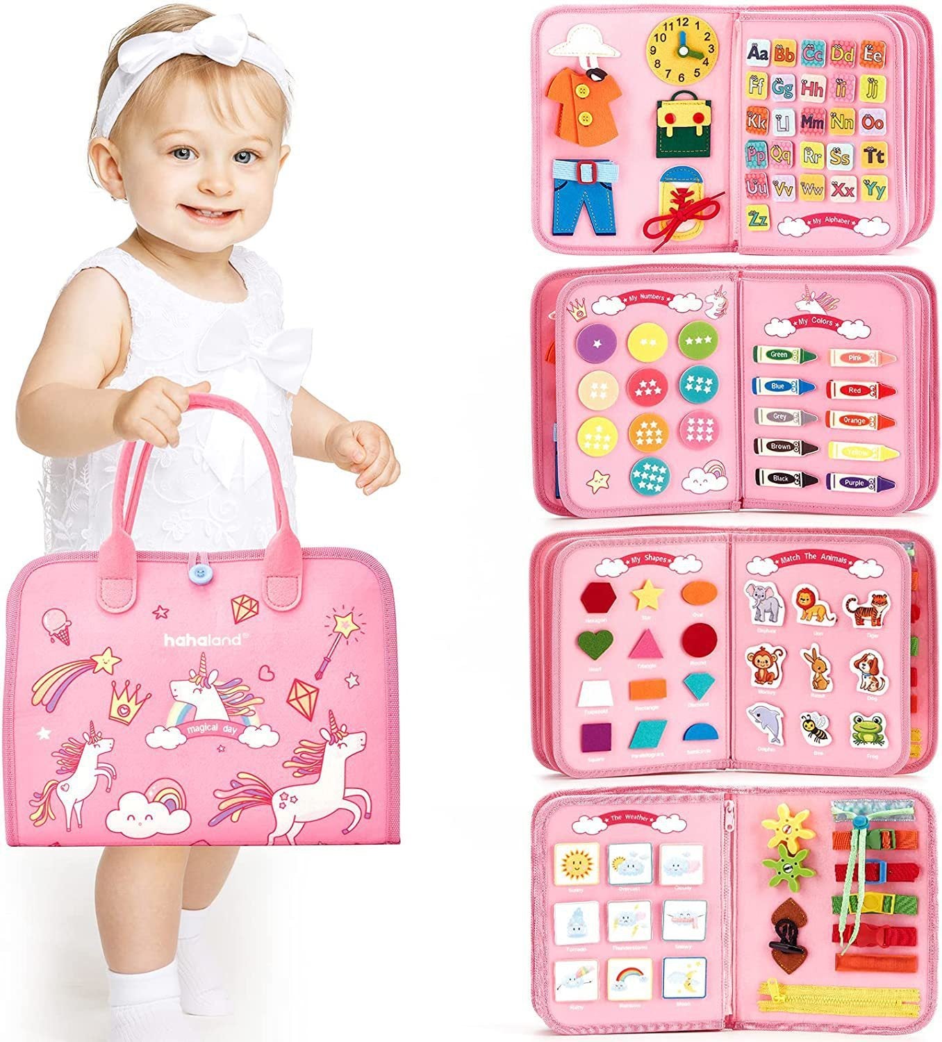 Toddler Felt Busy Board
