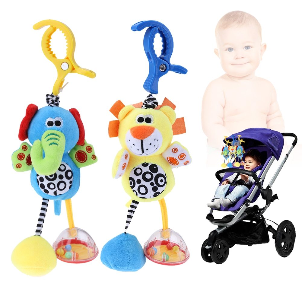 Stroller Pram Crib Hanging Soft Plush Toys