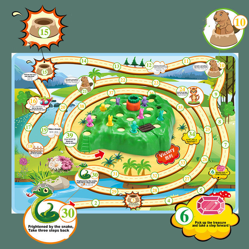 Children's Turtle And Hare Racing Game