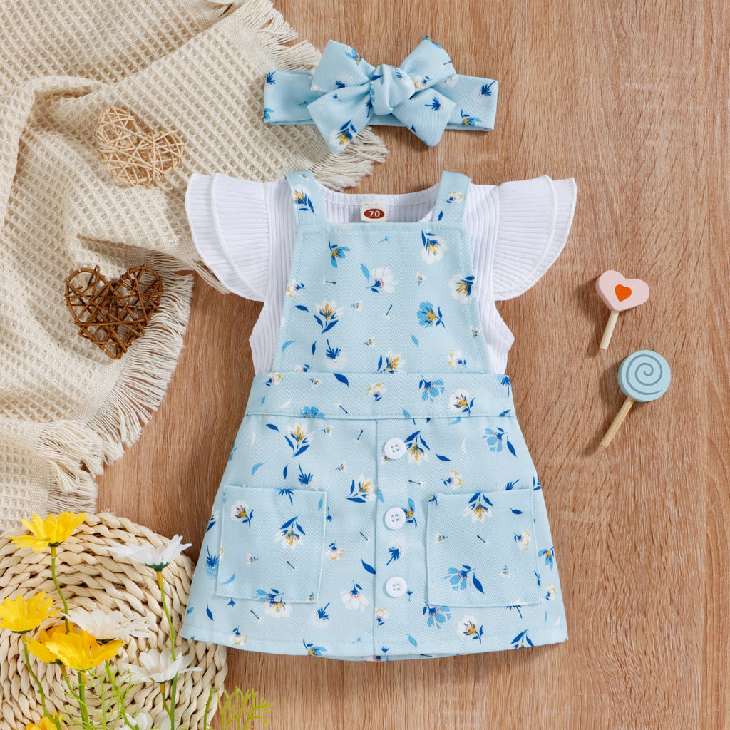 Baby/Toddler Girl 3pc Summer Outfits