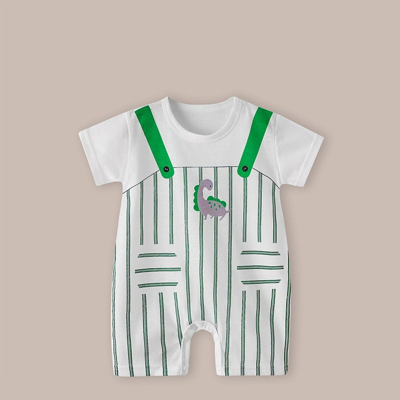 Baby Thin Short Sleeve Newborn Baby Child Jumpsuits Rompers