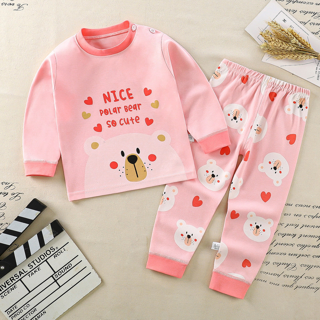 Children's Pure Cotton Pajamas