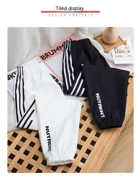 Boys' Ice Silk Summer Sports Quick-drying Pants